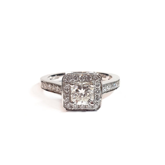 Sarah Layton Platinum Lucére Diamond Ring - 1.11ct