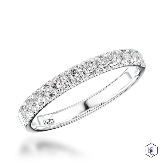 Platinum Skye Eternity Wedding Band - 0.33ct
