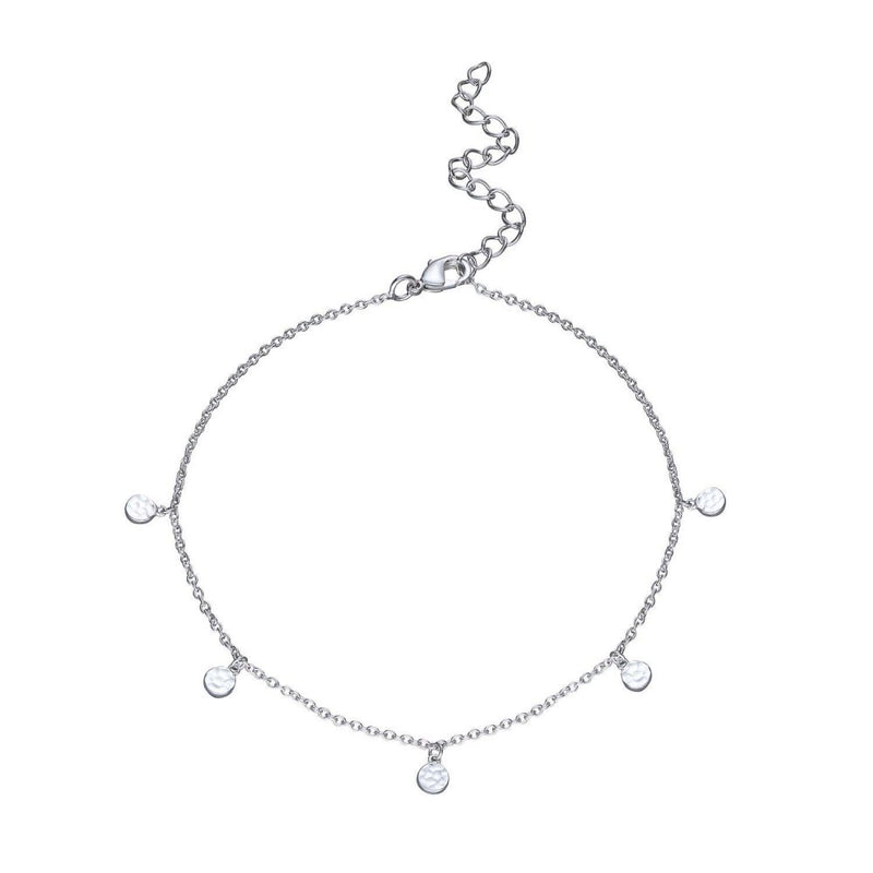 scream-pretty-anklet-with-hammered-discs-rhodium-spasb188