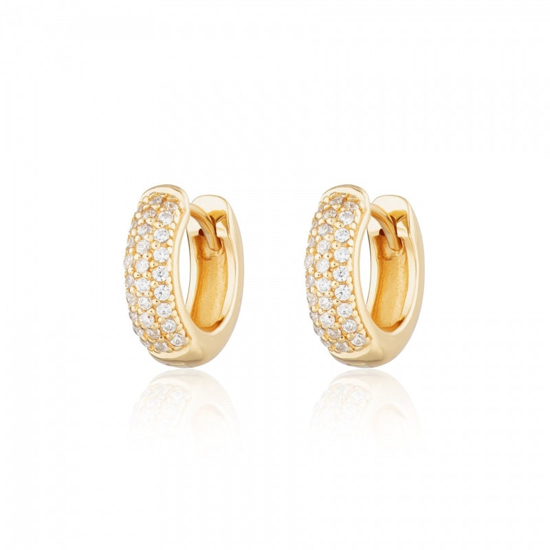 scream-pretty-bling-huggie-hoop-earrings-gold-spg-270