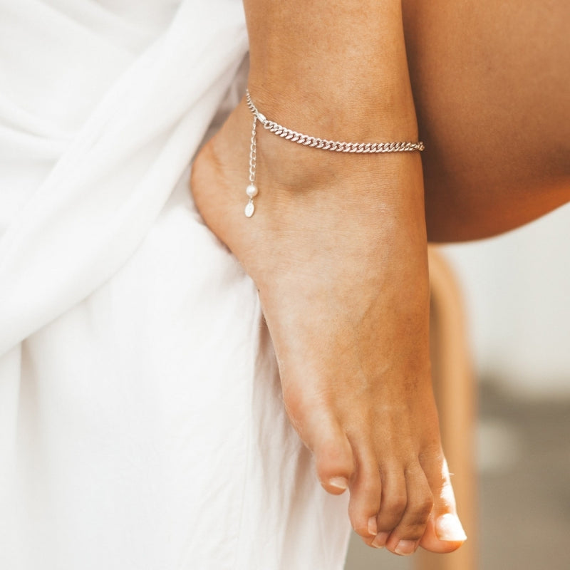 scream-pretty-curb-chain-anklet-silver-sps-347