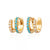 scream-pretty-double-huggie-hoop-earrings-gold-turquoise-spg-360