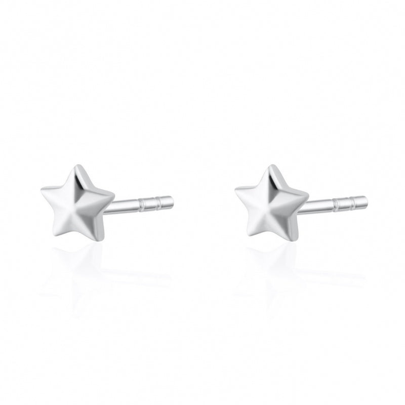 scream-pretty-faceted-star-stud-earrings-silver-spsesfss