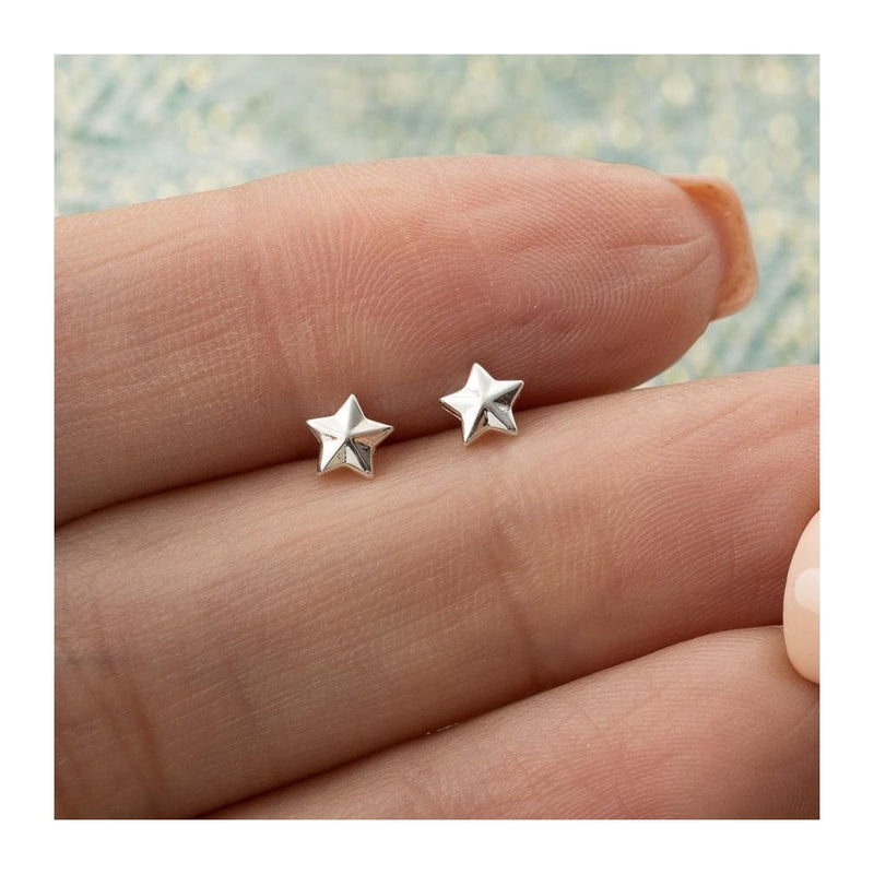 scream-pretty-faceted-star-stud-earrings-silver-spsesfss