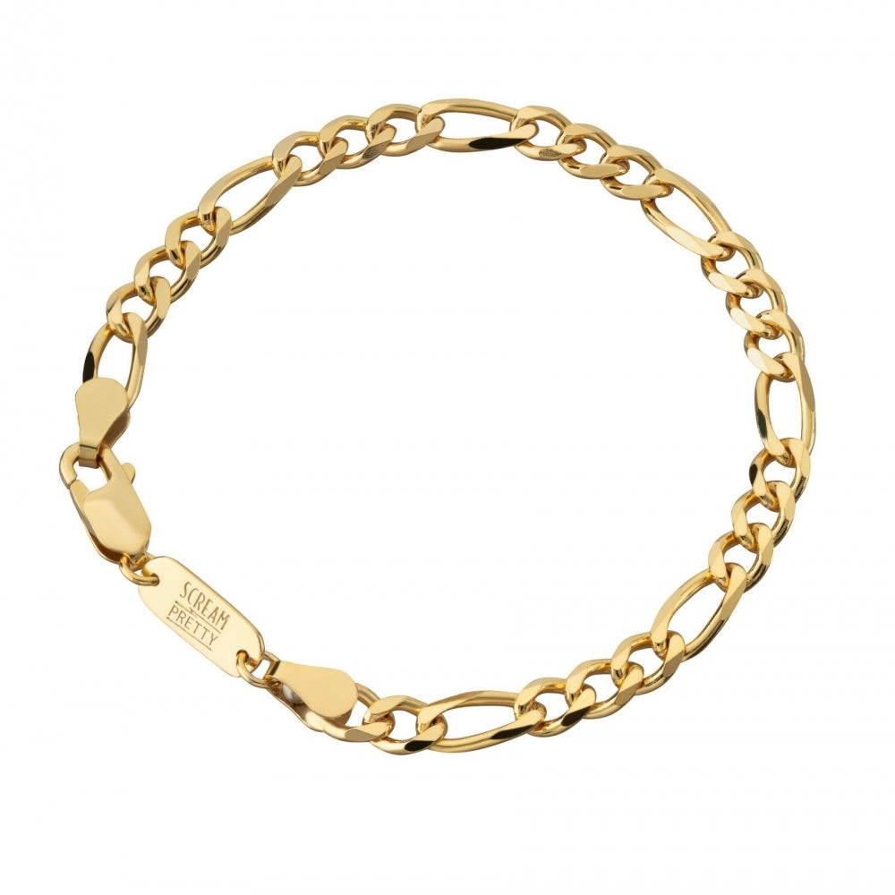 Reina Small Bracelet - Gold - 61020056-02R407-SM – Sarah Layton