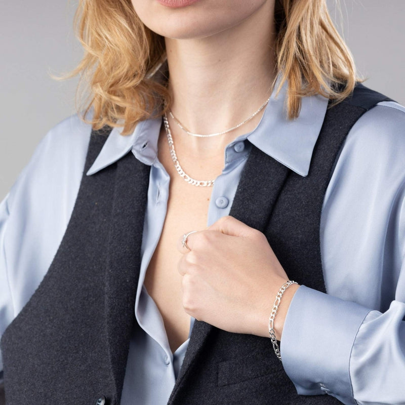 scream-pretty-figaro-chain-bracelet-silver-sps-309