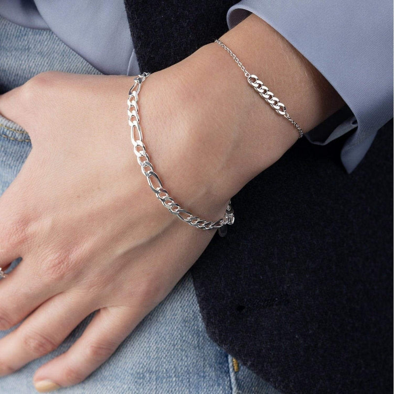 scream-pretty-figaro-chain-bracelet-silver-sps-309