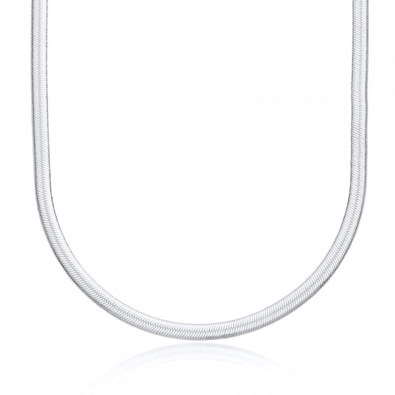 scream-pretty-flat-snake-chain-necklace-silver-sps-306