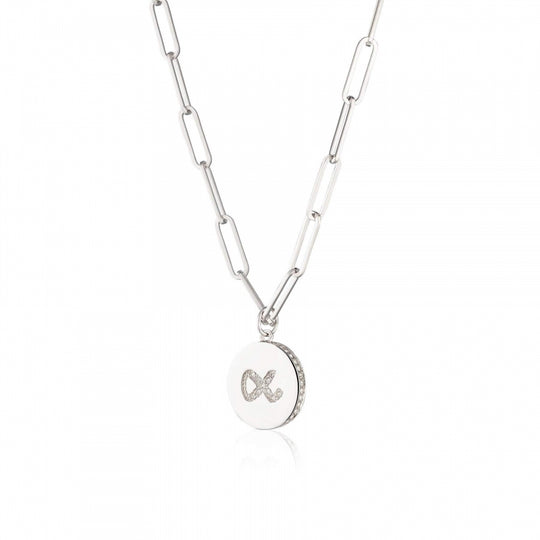Hannah Martin Love Always Necklace - Silver - SPS-260-301