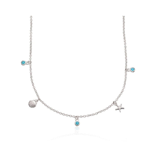 Hannah Martin Seaside Necklace - Silver - SPS-357