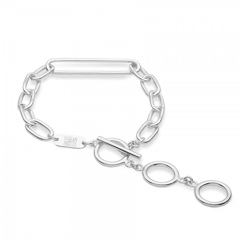 scream-pretty-oval-chain-bracelet-with-t-bar-silver-spbrsb192