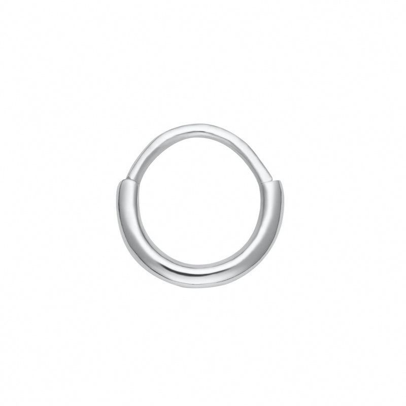 scream-pretty-plain-daith-hoop-earring-silver-sps-390