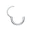 scream-pretty-plain-daith-hoop-earring-silver-sps-390