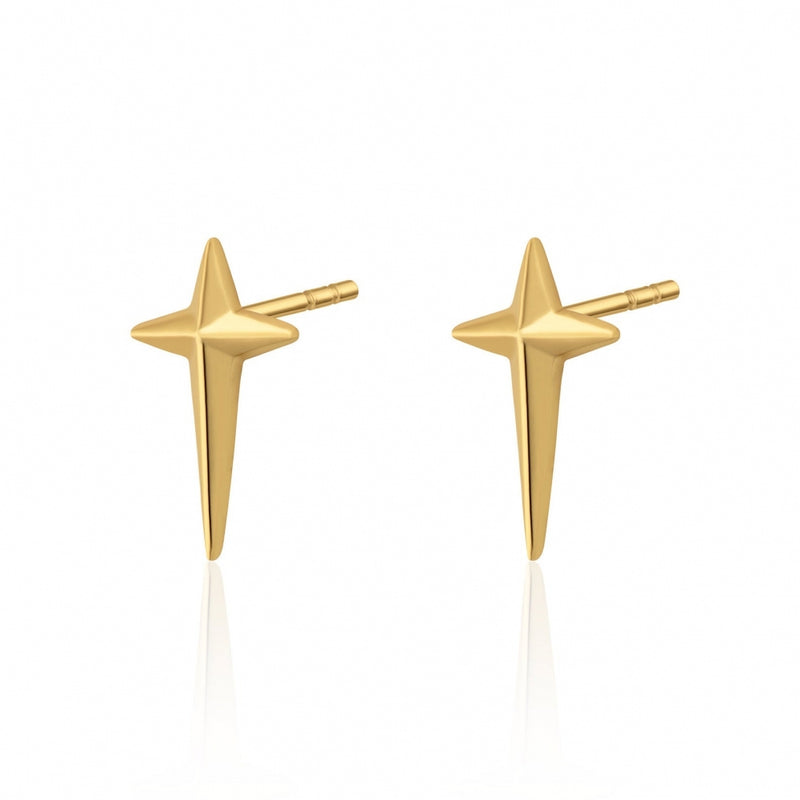 scream-pretty-prairie-star-stud-earrings-gold-spg-375
