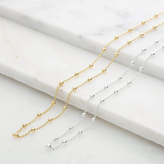 Satellite Standard Chain Necklace - Silver - SPCNSX1