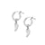 Divinity Within Small Hoop Earrings - Silver - SEH2535