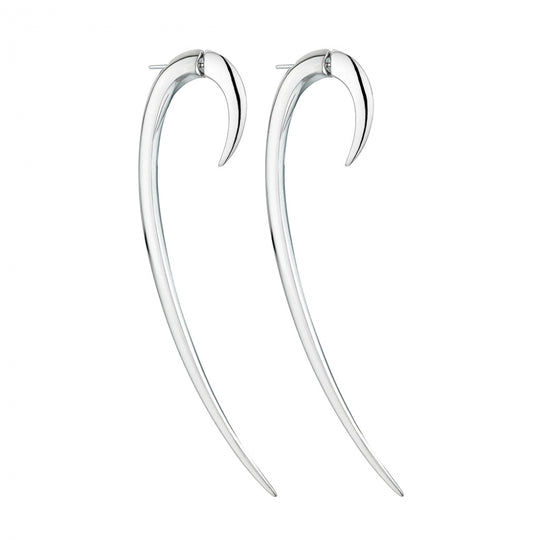 Hook Earrings, Size 3 - Silver - HT036.SSNAEOS
