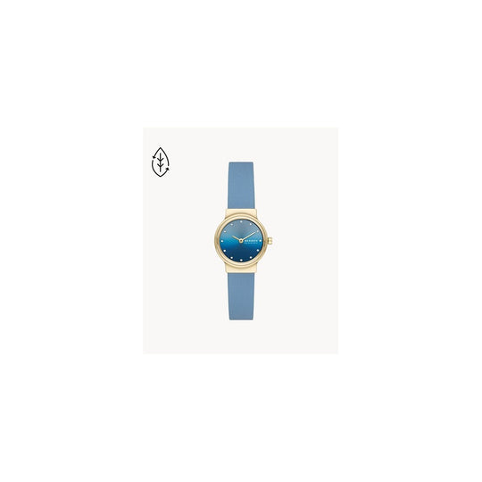 Freja Lille Two-Hand Ladies Watch - Gold/Blue - SKW3059
