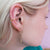 Rainbow Chandelier Ear Cuff - Gold - SPG-372