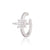Starburst Small Single Ear Cuff - Silver - SPS-284