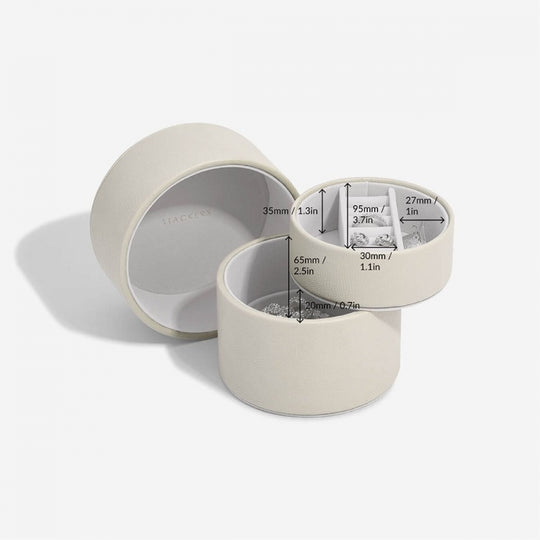 Bedside Jewellery Box Pod - Oatmeal - 75676