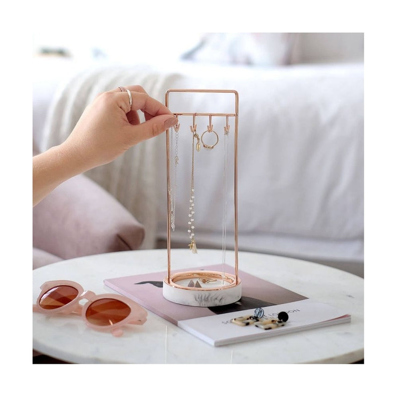 stackers-large-marble-8-hook-jewellery-stand-73860