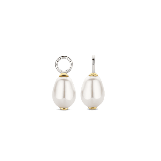 Baroque Pearl Earcharms - Gold - 9249PW