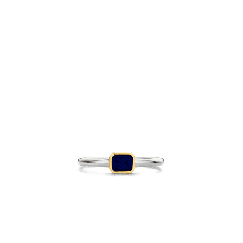ti-sento-blue-stone-ring-size-54-silver-gold-12273by-54