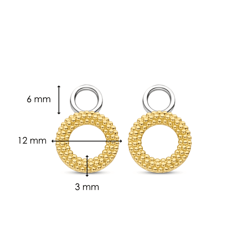 ti-sento-bubble-circle-earcharms-gold-9254sy