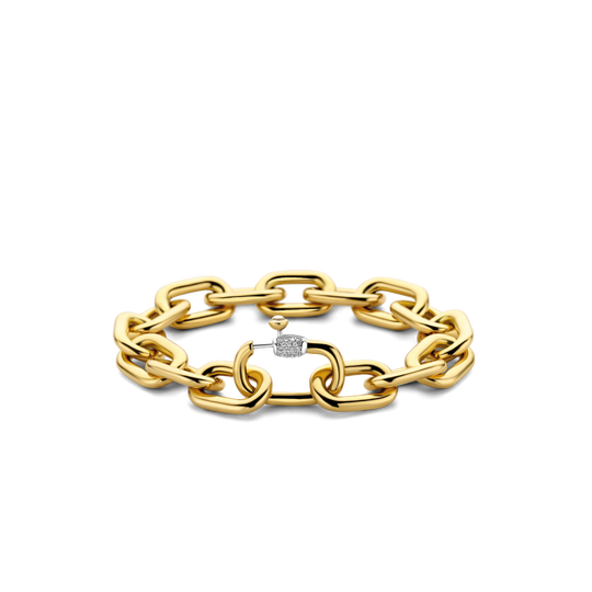 Chunky Chain Bracelet - Gold - 2949SY