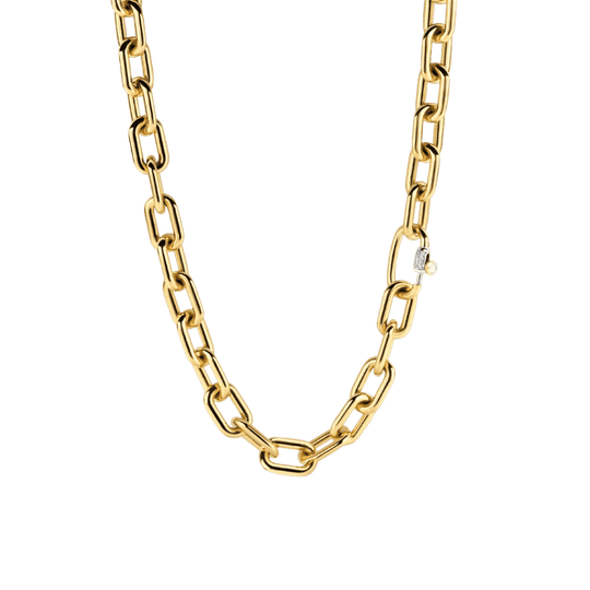 Chunky Chain Necklace - Gold - 3957SY/48