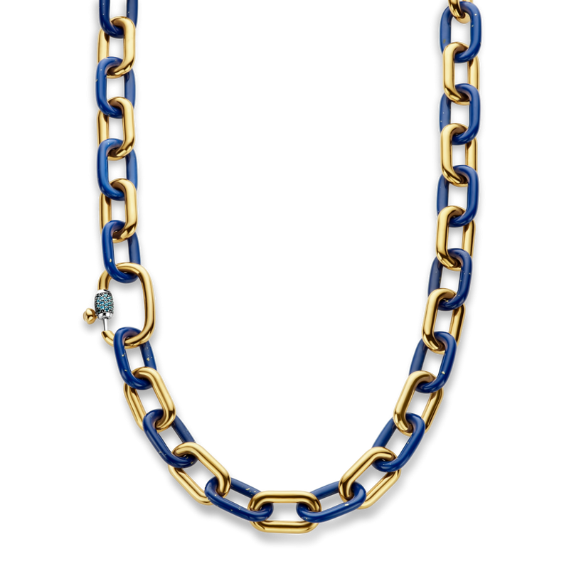 ti-sento-chunky-lapis-blue-link-necklace-gold-34005bl-45