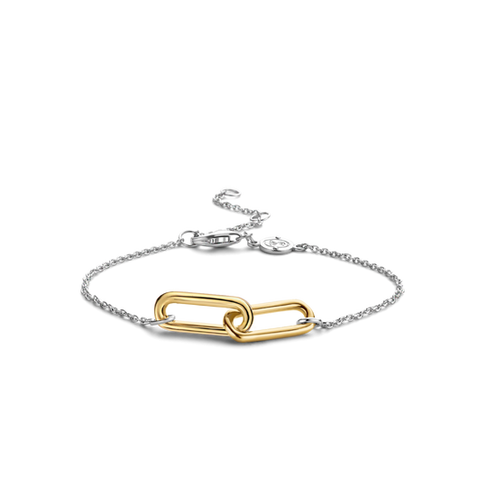 Double Link Bracelet - Gold/Silver - 2960SY
