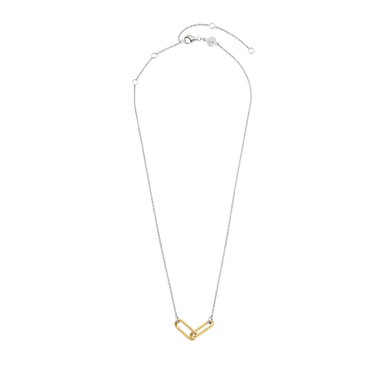 ti-sento-double-link-necklace-gold-silver-3966sy-42