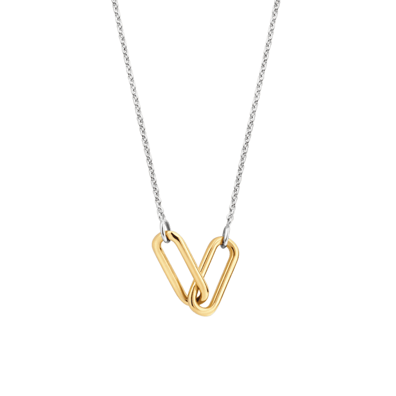 ti-sento-double-link-necklace-gold-silver-3966sy-42