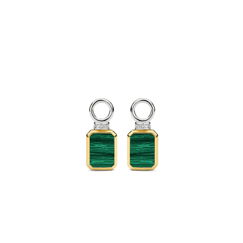 ti-sento-malachite-rectangular-earcharms-gold-9241ma