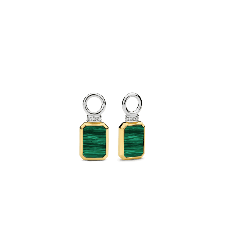 ti-sento-malachite-rectangular-earcharms-gold-9241ma