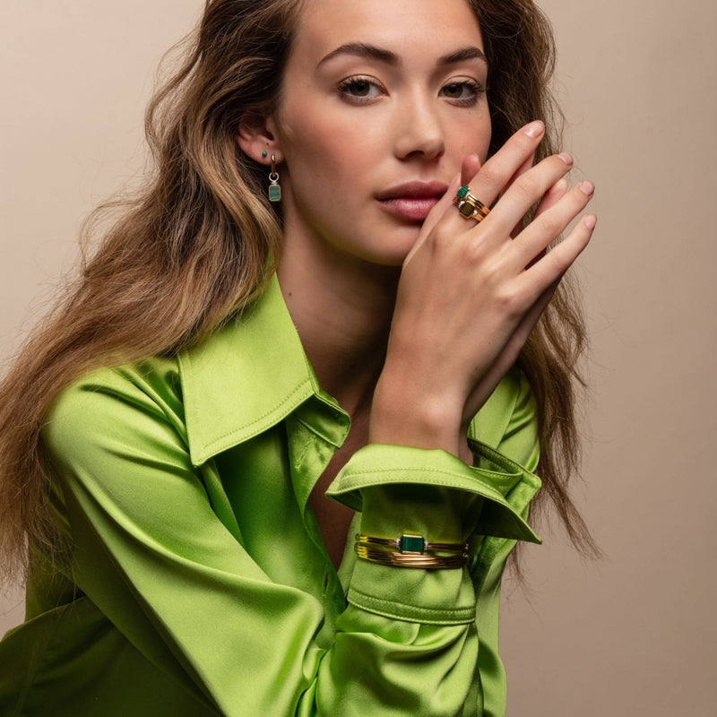 ti-sento-malachite-rectangular-earcharms-gold-9241ma