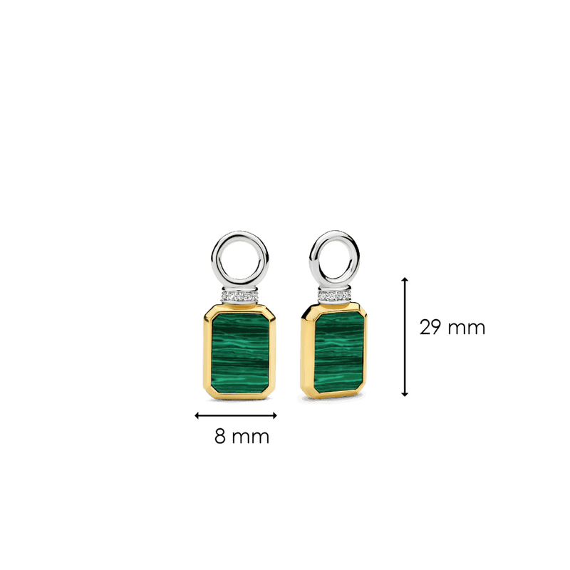 ti-sento-malachite-rectangular-earcharms-gold-9241ma