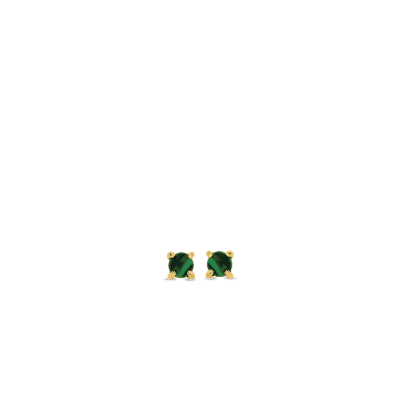 ti-sento-malachite-stud-earrings-gold-7833ma