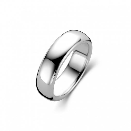 Milano Band Ring, Size 52 - Silver - 12235SI/52