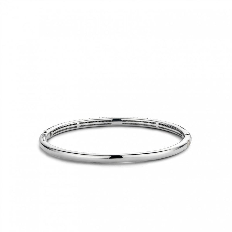 ti-sento-milano-black-cz-pavé-bangle-silver-2874zb