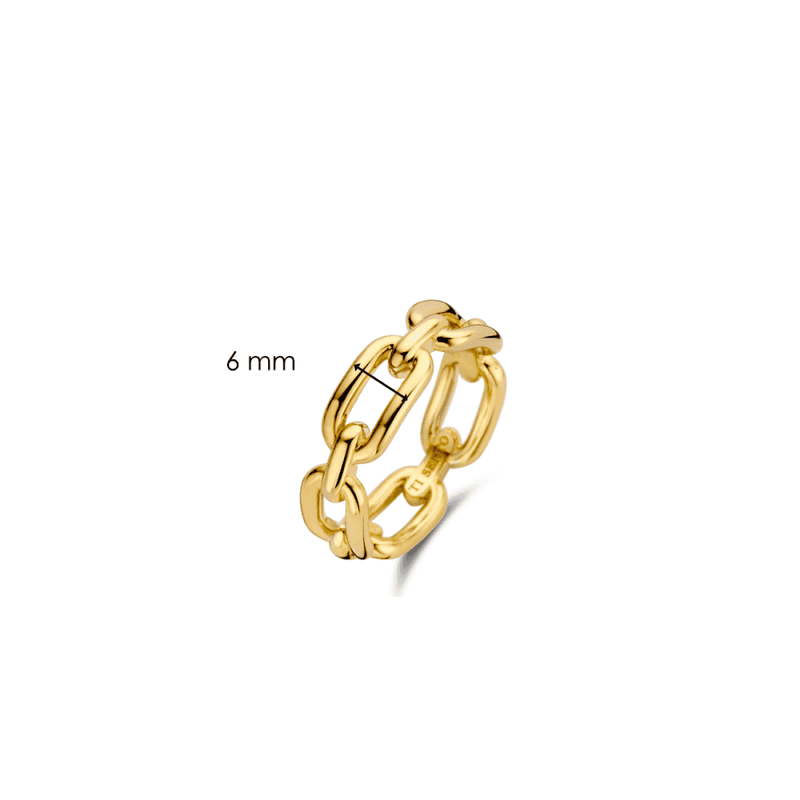 ti-sento-milano-chain-ring-size-54-gold-12205sy-54