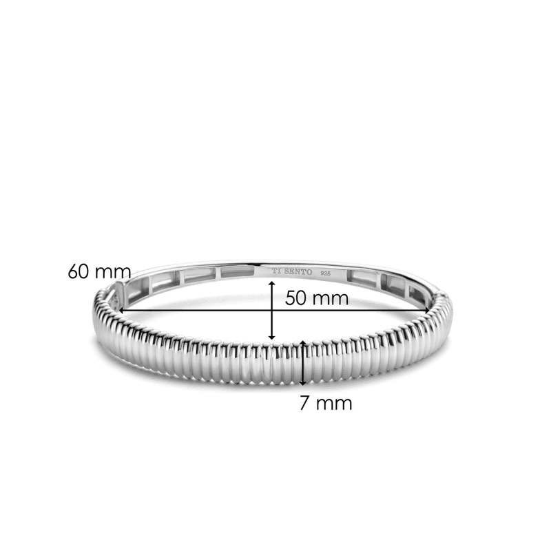 ti-sento-milano-chunky-bangle-silver-2957si