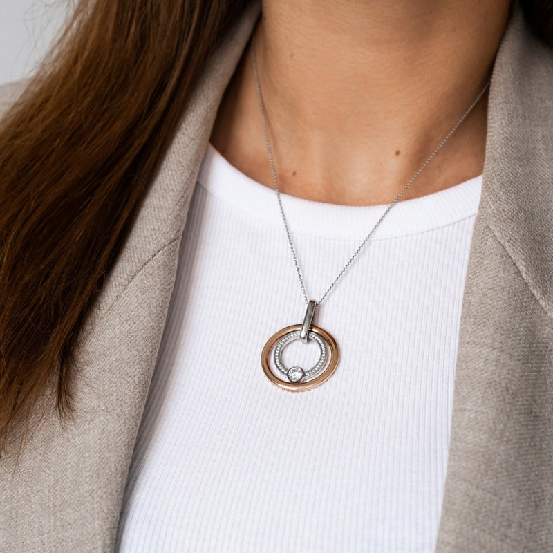 ti-sento-milano-circular-rings-pendant-rose-gold-6755zr