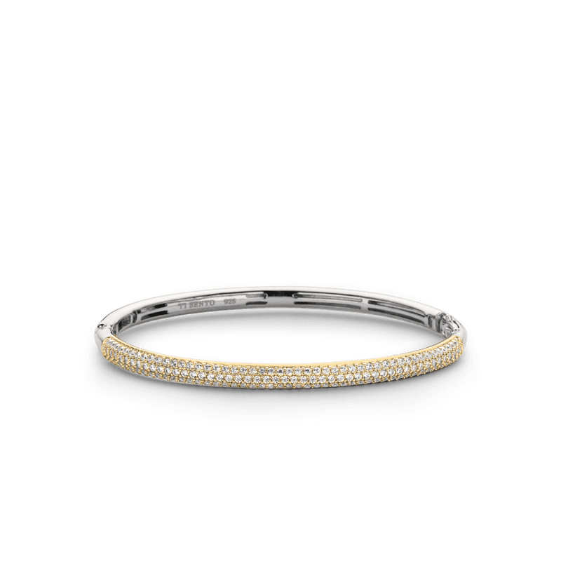 ti-sento-milano-cz-bangle-gold-2874zy
