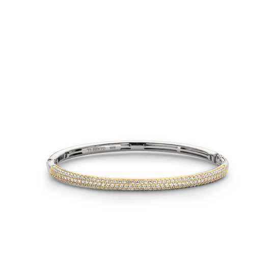 Milano CZ Bangle - Gold - 2874ZY