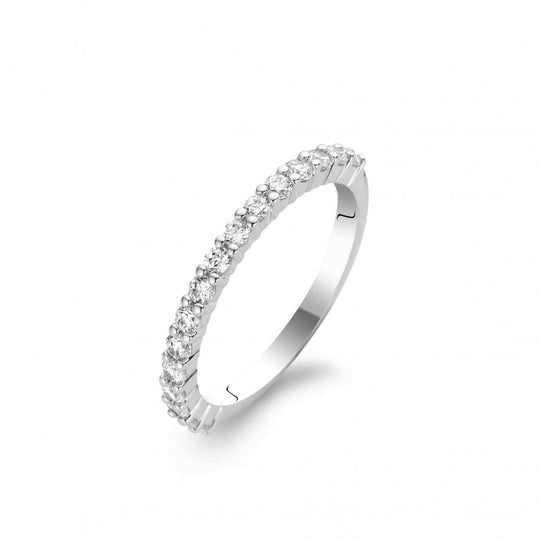 Milano CZ Stacking Ring - Silver - 1918ZI