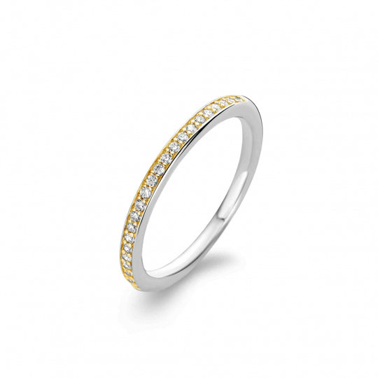 Milano CZ Stacking Ring - Gold - 1923ZY