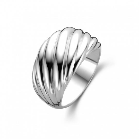 Milano Dome Ring - Silver - 12238SI